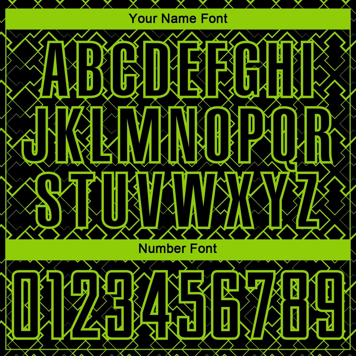 Custom Black Neon Green Geometric Shape Sublimation Soccer Uniform Jersey