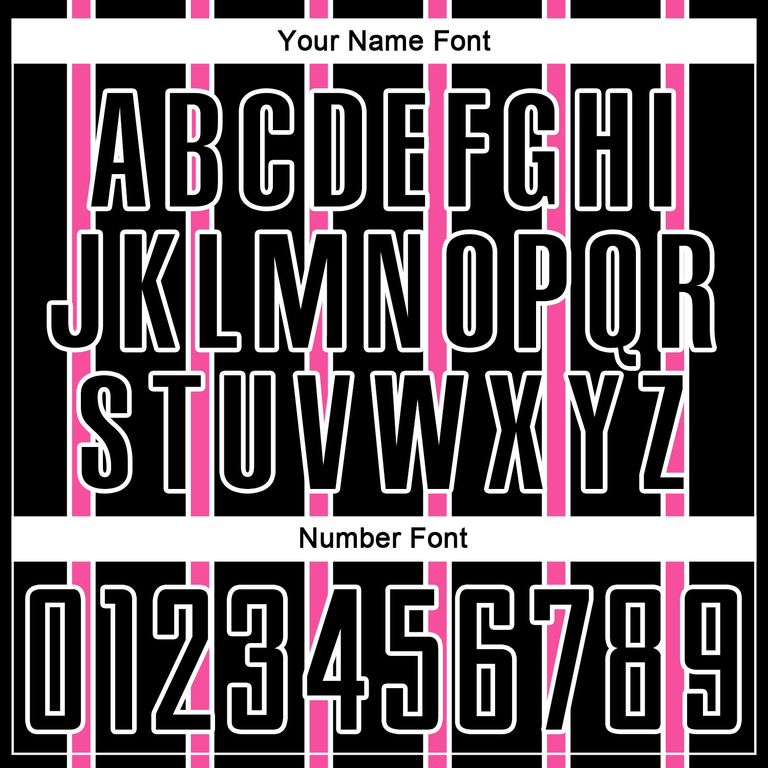 Custom Black Pink-White Stripe Line Sublimation Soccer Uniform Jersey