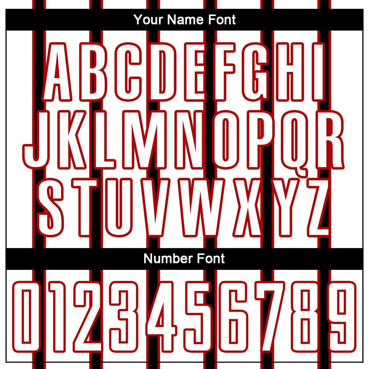 Custom White Black-Red Stripe Line Sublimation Soccer Uniform Jersey