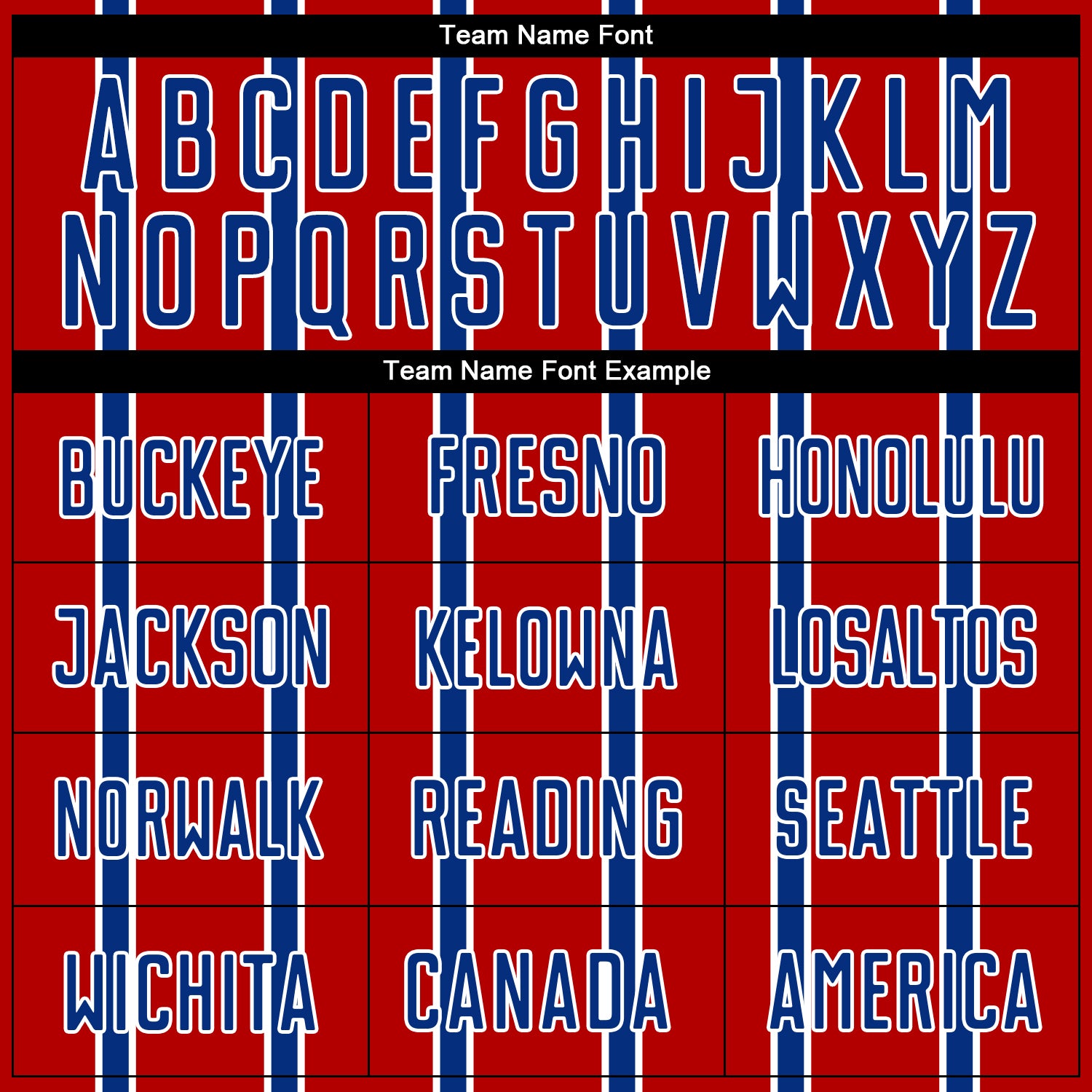 Custom Red Royal-White Stripe Line Sublimation Soccer Uniform Jersey