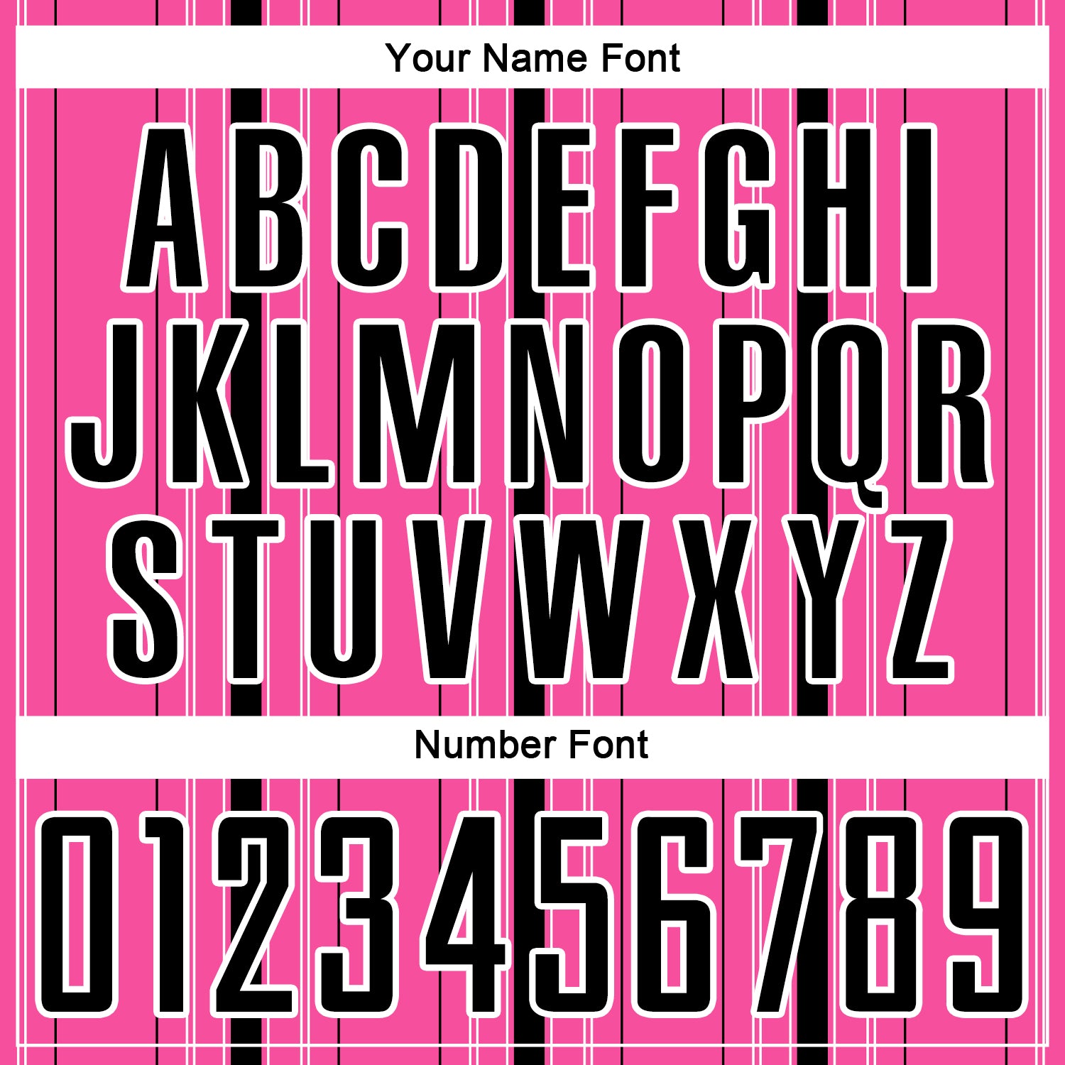 Custom Pink Black-White Stripe Sublimation Soccer Uniform Jersey