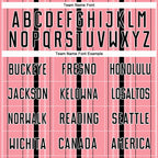 Custom Medium Pink Black-White Stripe Sublimation Soccer Uniform Jersey