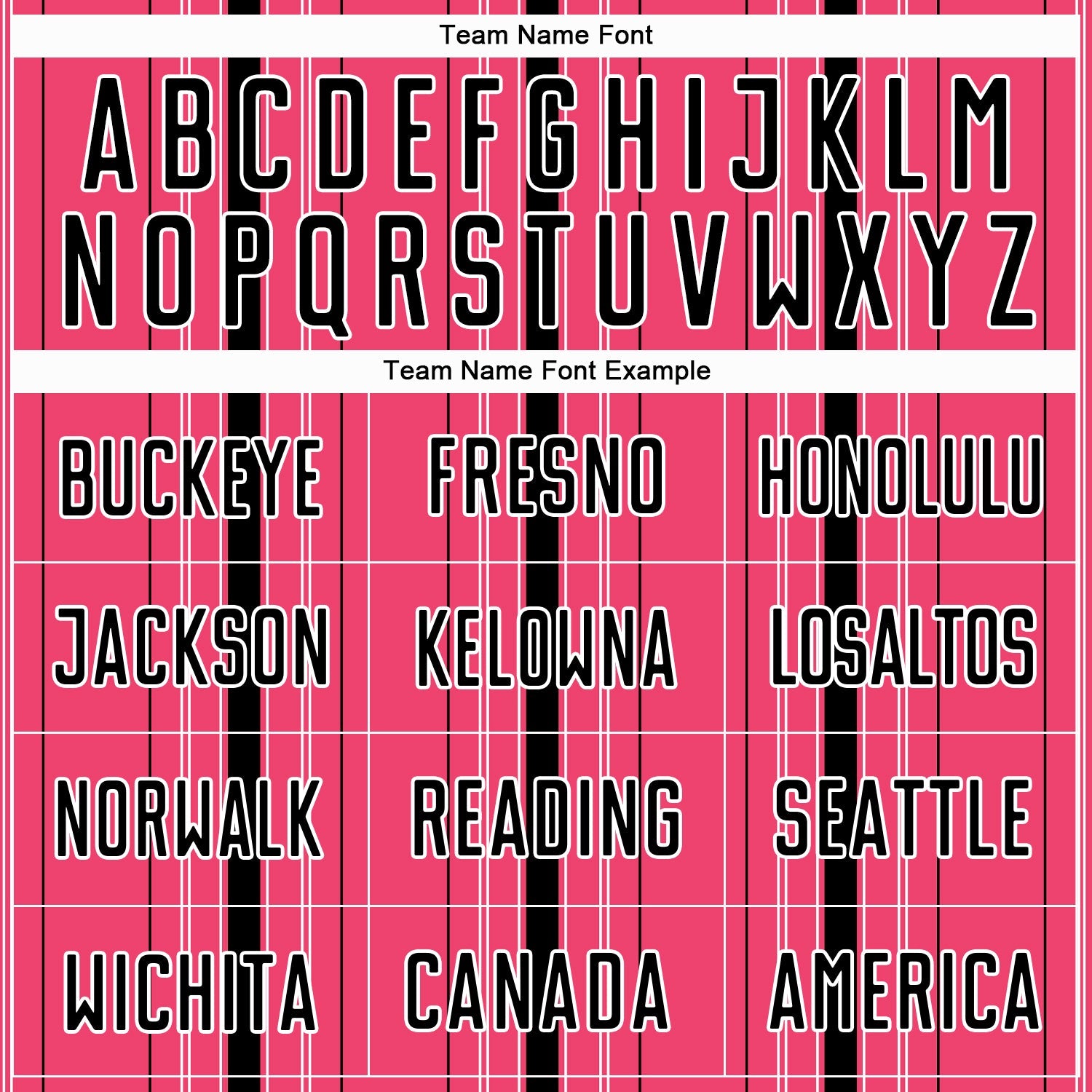 Custom Neon Pink Black-White Stripe Sublimation Soccer Uniform Jersey