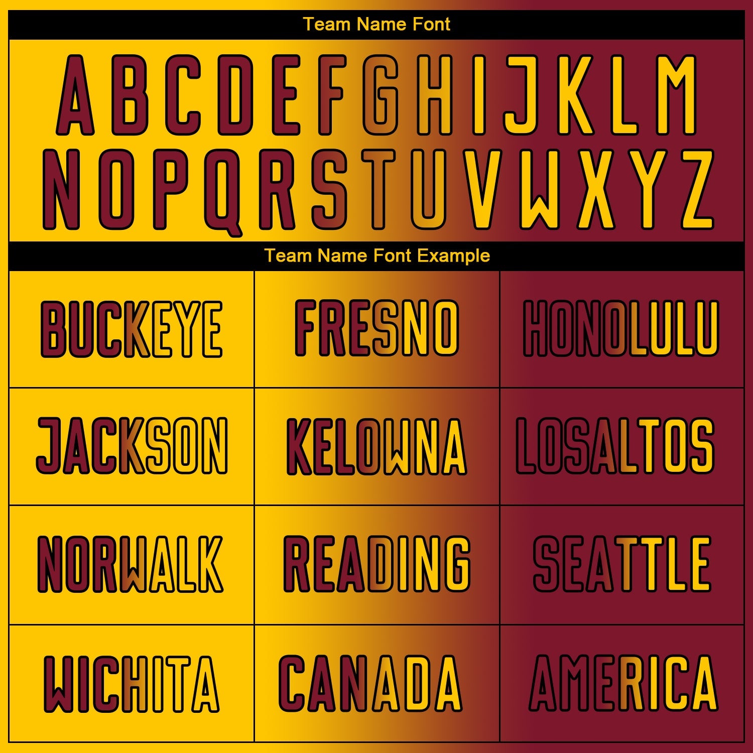 Custom Crimson Yellow-Black Sublimation Gradient Fashion Soccer Uniform Jersey