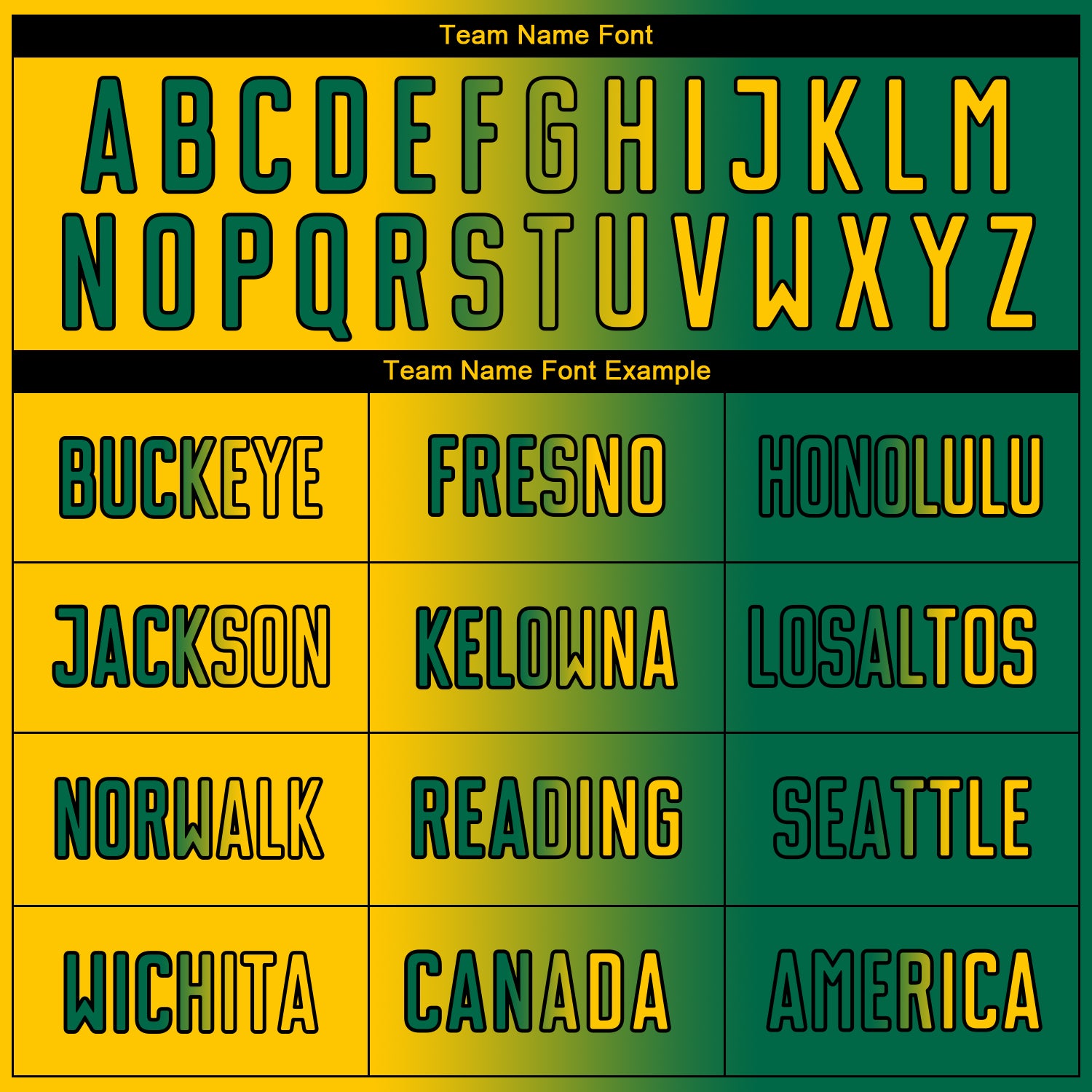 Custom Kelly Green Yellow-Black Sublimation Gradient Fashion Soccer Uniform Jersey