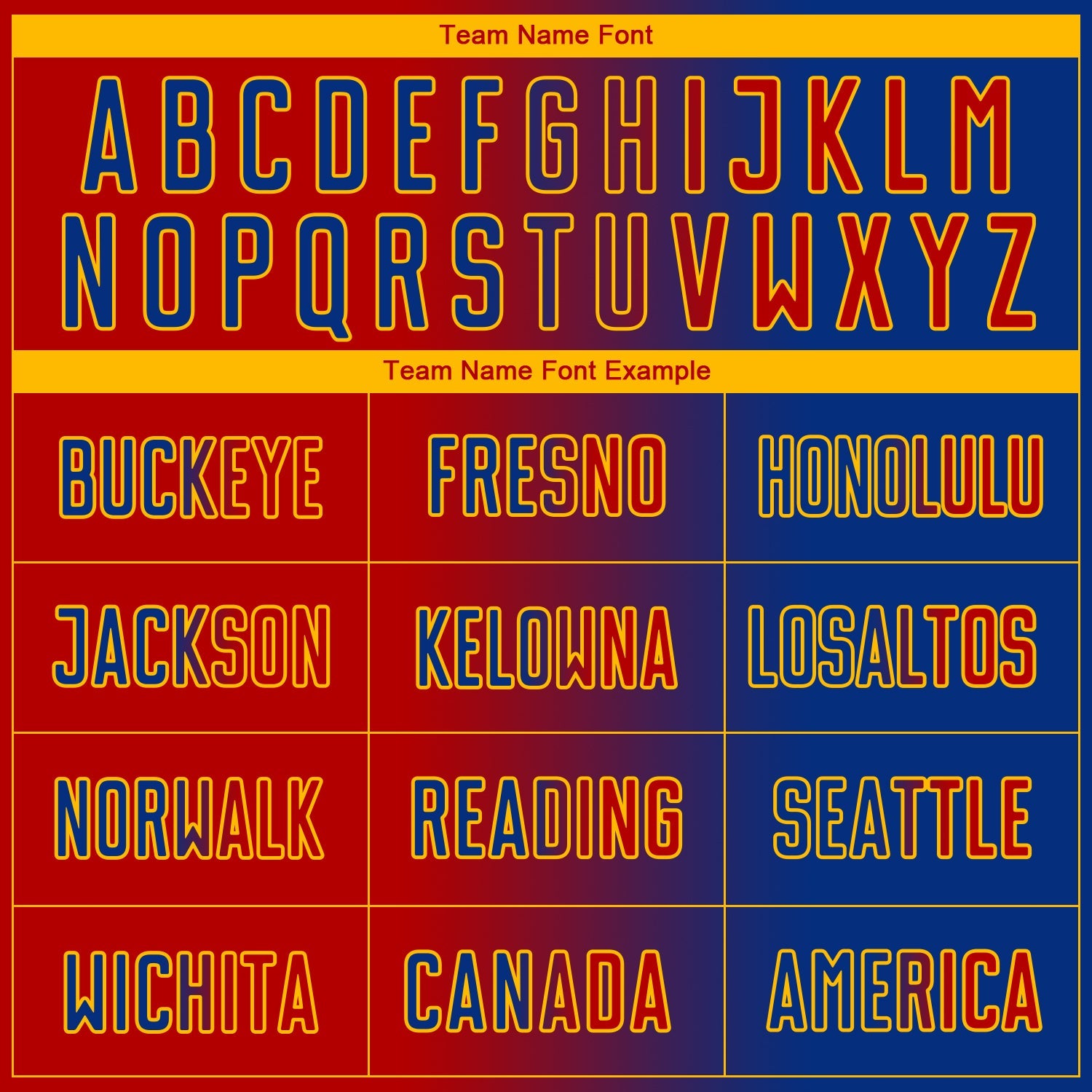 Custom Royal Red-Gold Sublimation Gradient Fashion Soccer Uniform Jersey