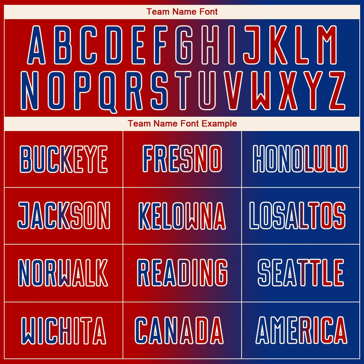 Custom Royal Red-Cream Sublimation Gradient Fashion Soccer Uniform Jersey