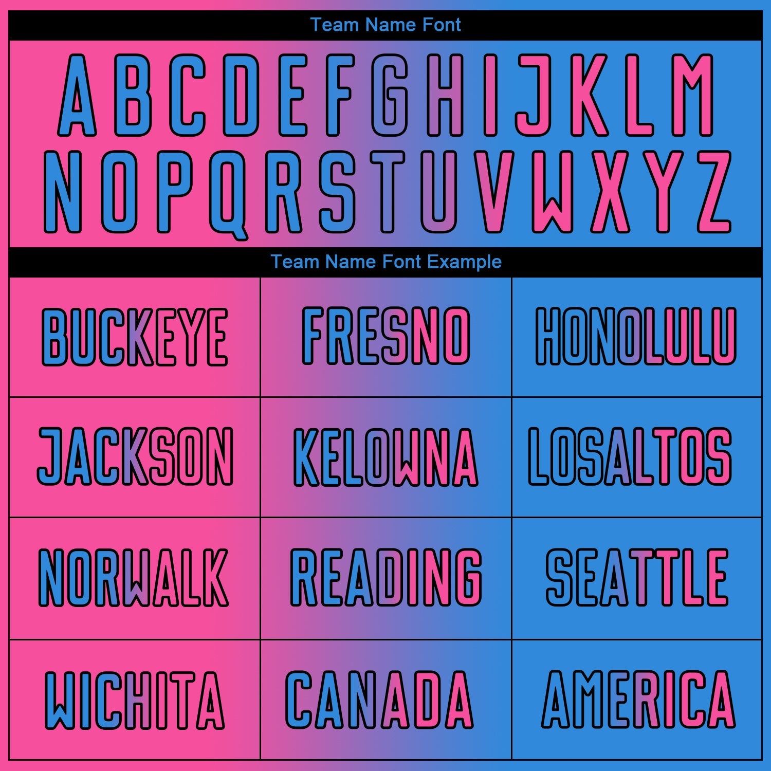 Custom Powder Blue Pink-Black Sublimation Gradient Fashion Soccer Uniform Jersey