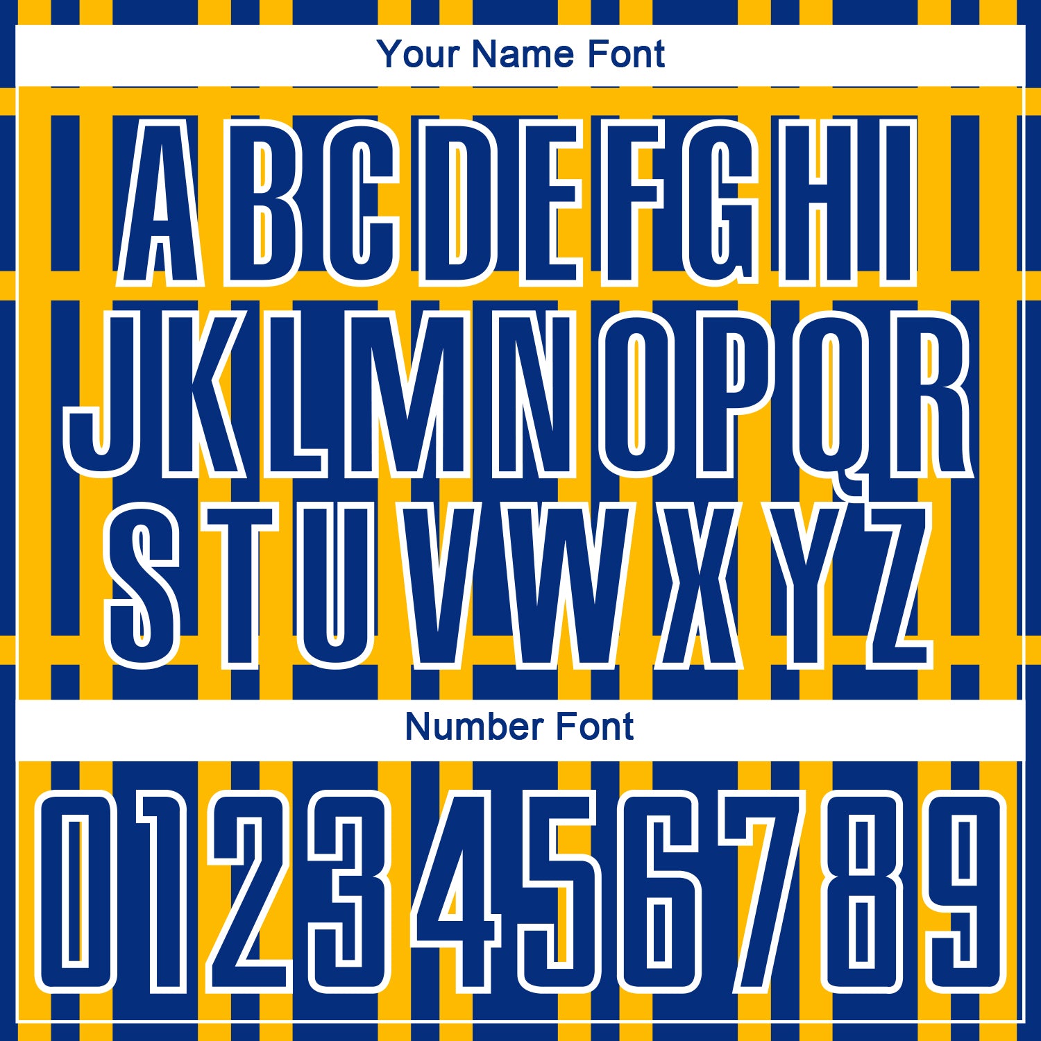 Custom Royal Gold-White Stripe Line Sublimation Soccer Uniform Jersey