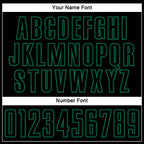 Custom Black Kelly Green Splash Sublimation Soccer Uniform Jersey