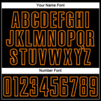 Custom Black Bay Orange Splash Sublimation Soccer Uniform Jersey