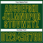 Custom Green Yellow Splash Sublimation Soccer Uniform Jersey
