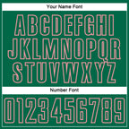 Custom Kelly Green Medium Pink Splash Sublimation Soccer Uniform Jersey