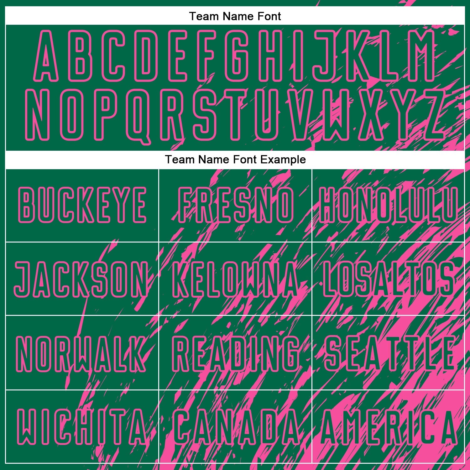 Custom Kelly Green Pink Splash Sublimation Soccer Uniform Jersey