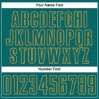 Custom Teal Old Gold Splash Sublimation Soccer Uniform Jersey