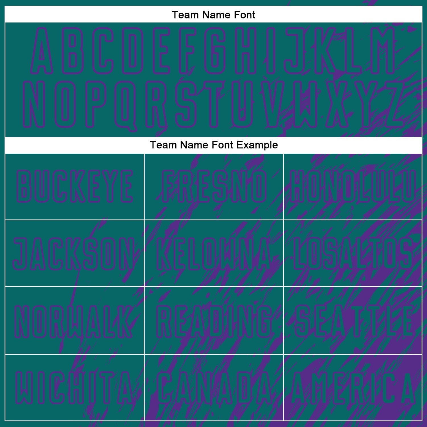 Custom Teal Purple Splash Sublimation Soccer Uniform Jersey