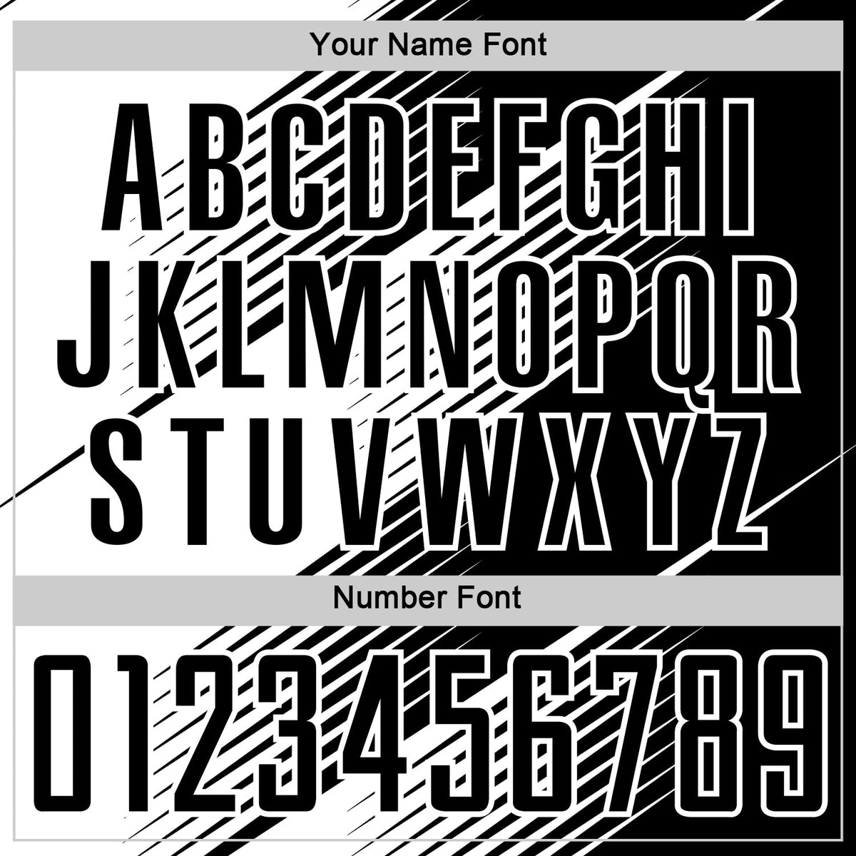 Custom Black White Line Sublimation Soccer Uniform Jersey