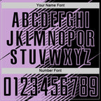 Custom Black Light Pink Line Sublimation Soccer Uniform Jersey