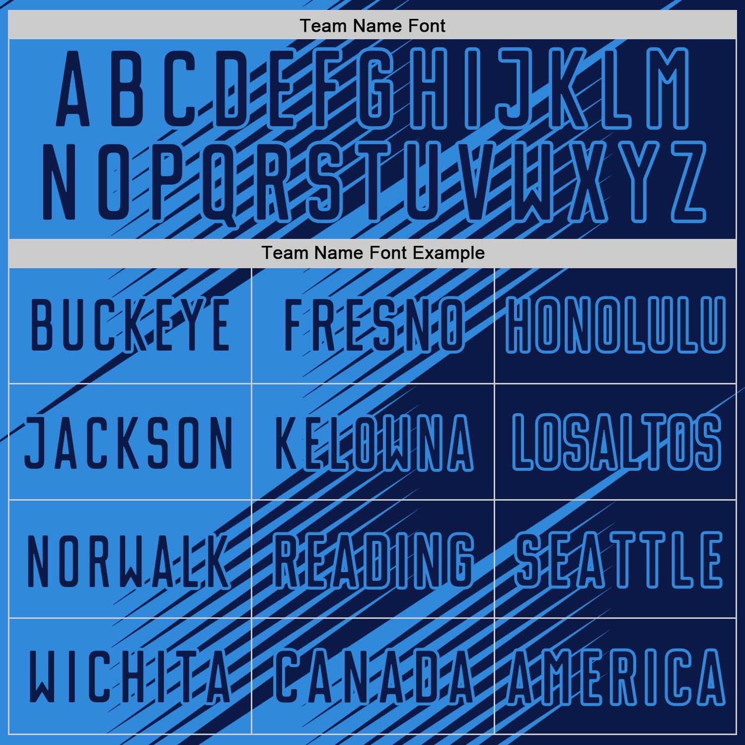 Custom Navy Powder Blue Line Sublimation Soccer Uniform Jersey