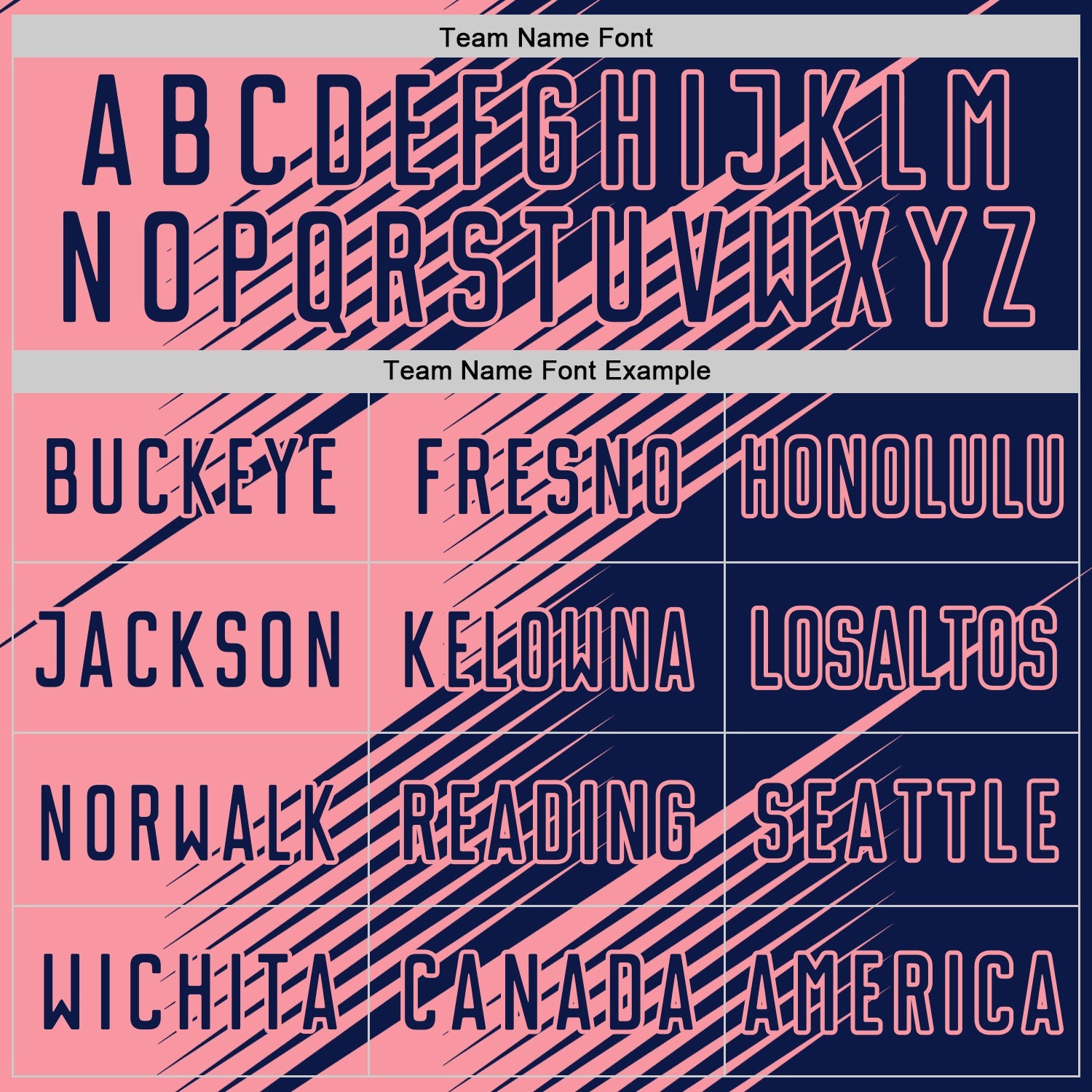 Custom Navy Medium Pink Line Sublimation Soccer Uniform Jersey