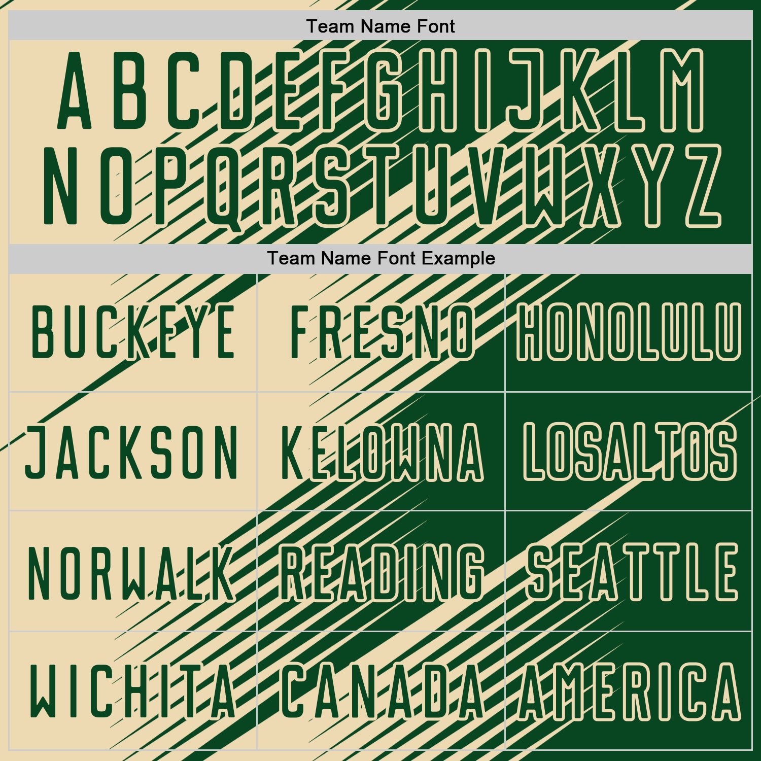 Custom Green Cream Line Sublimation Soccer Uniform Jersey