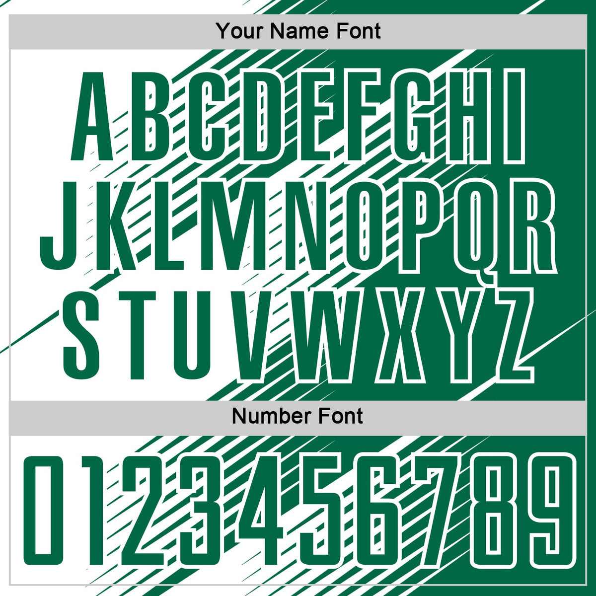Custom Kelly Green White Line Sublimation Soccer Uniform Jersey