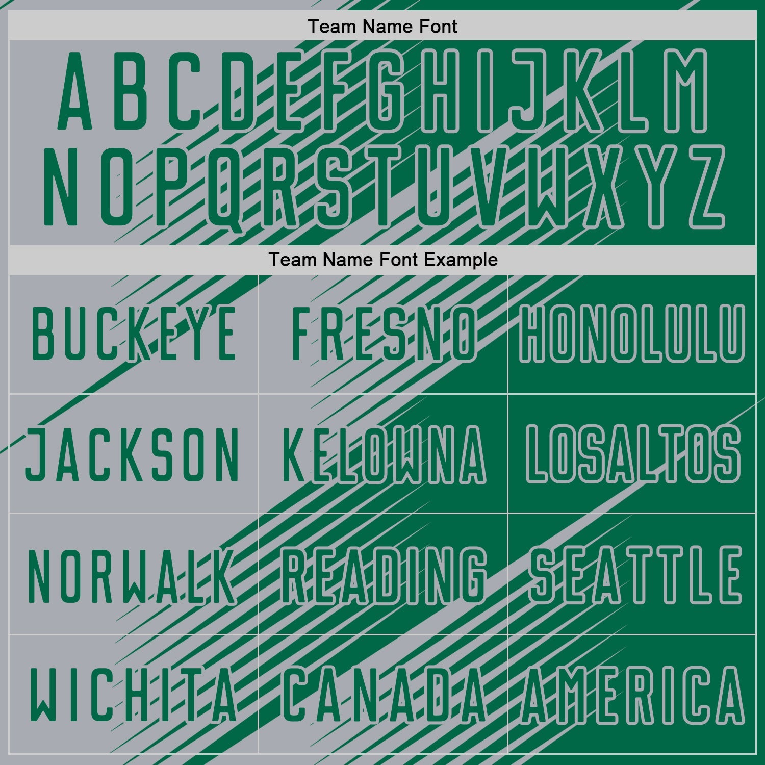 Custom Kelly Green Gray Line Sublimation Soccer Uniform Jersey