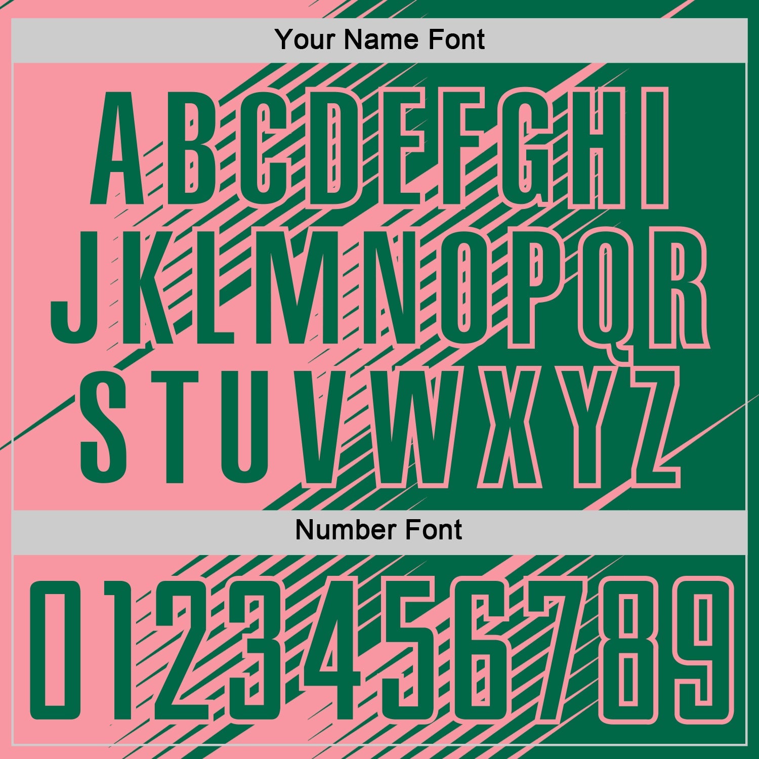 Custom Kelly Green Medium Pink Line Sublimation Soccer Uniform Jersey