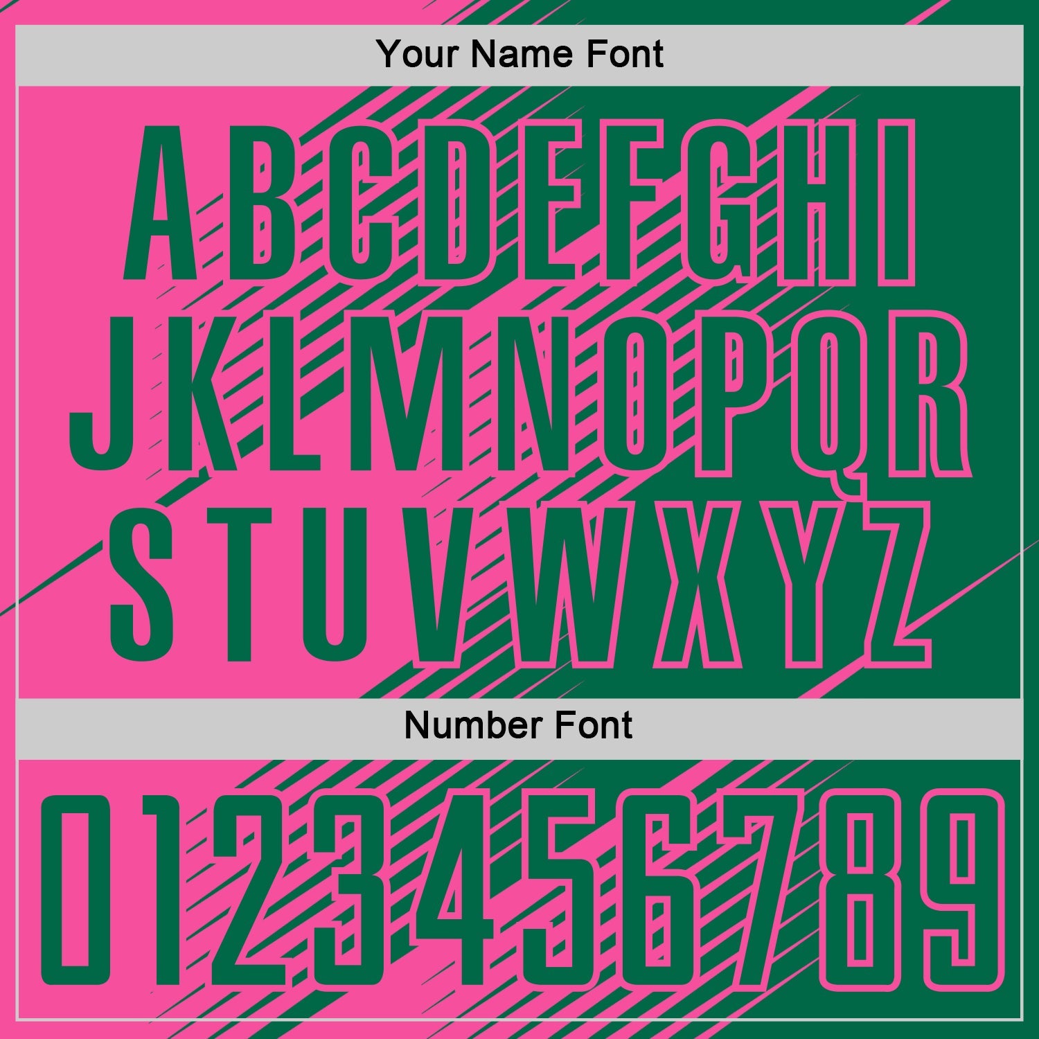 Custom Kelly Green Pink Line Sublimation Soccer Uniform Jersey