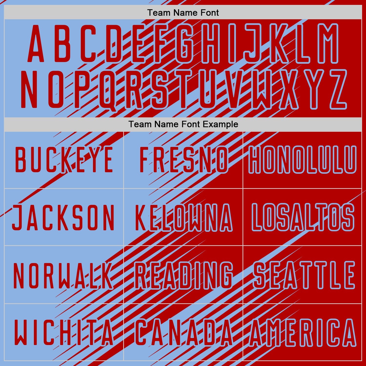 Custom Red Light Blue Line Sublimation Soccer Uniform Jersey