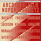 Custom Red Cream Line Sublimation Soccer Uniform Jersey