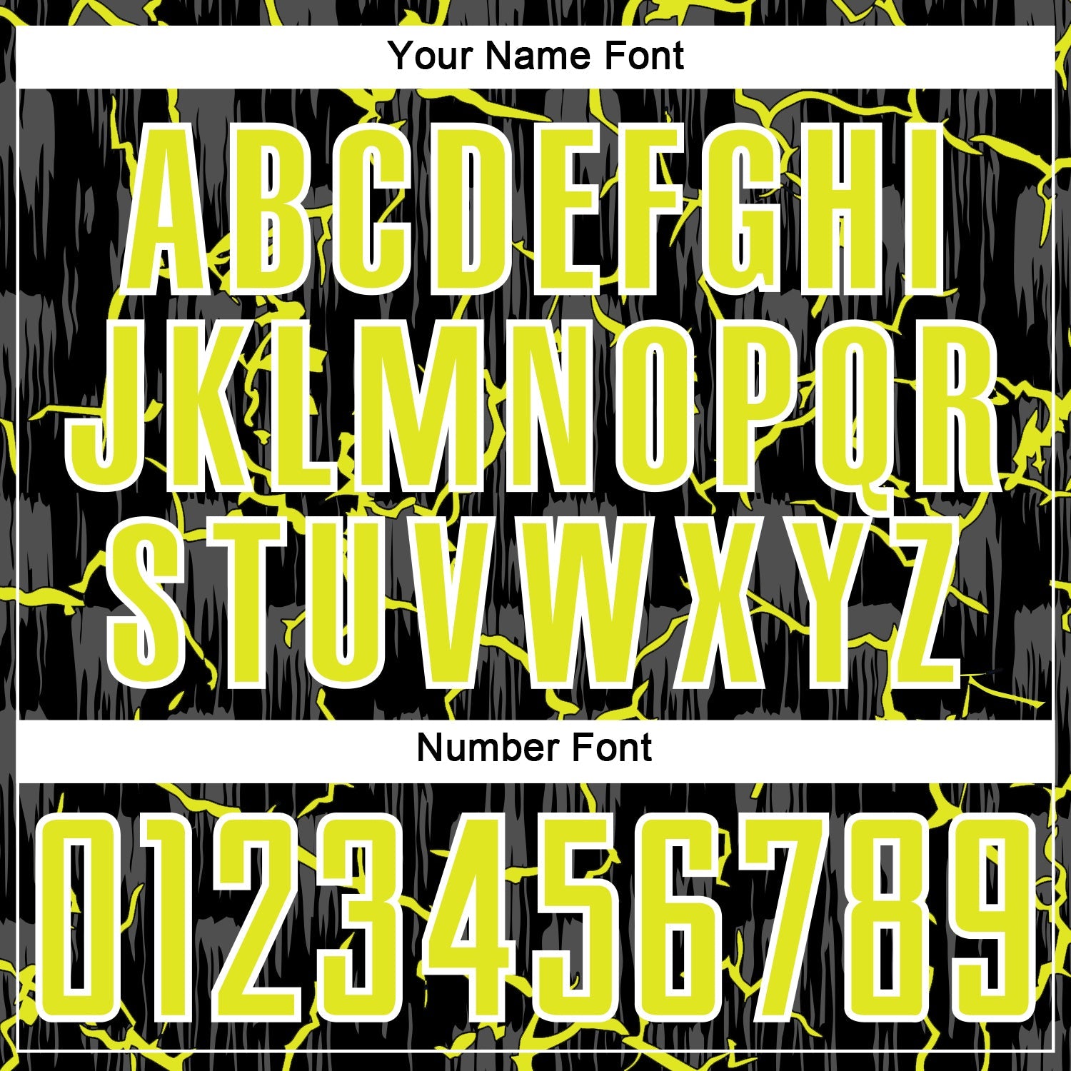Custom Black Neon Yellow-White Lightning Sublimation Soccer Uniform Jersey