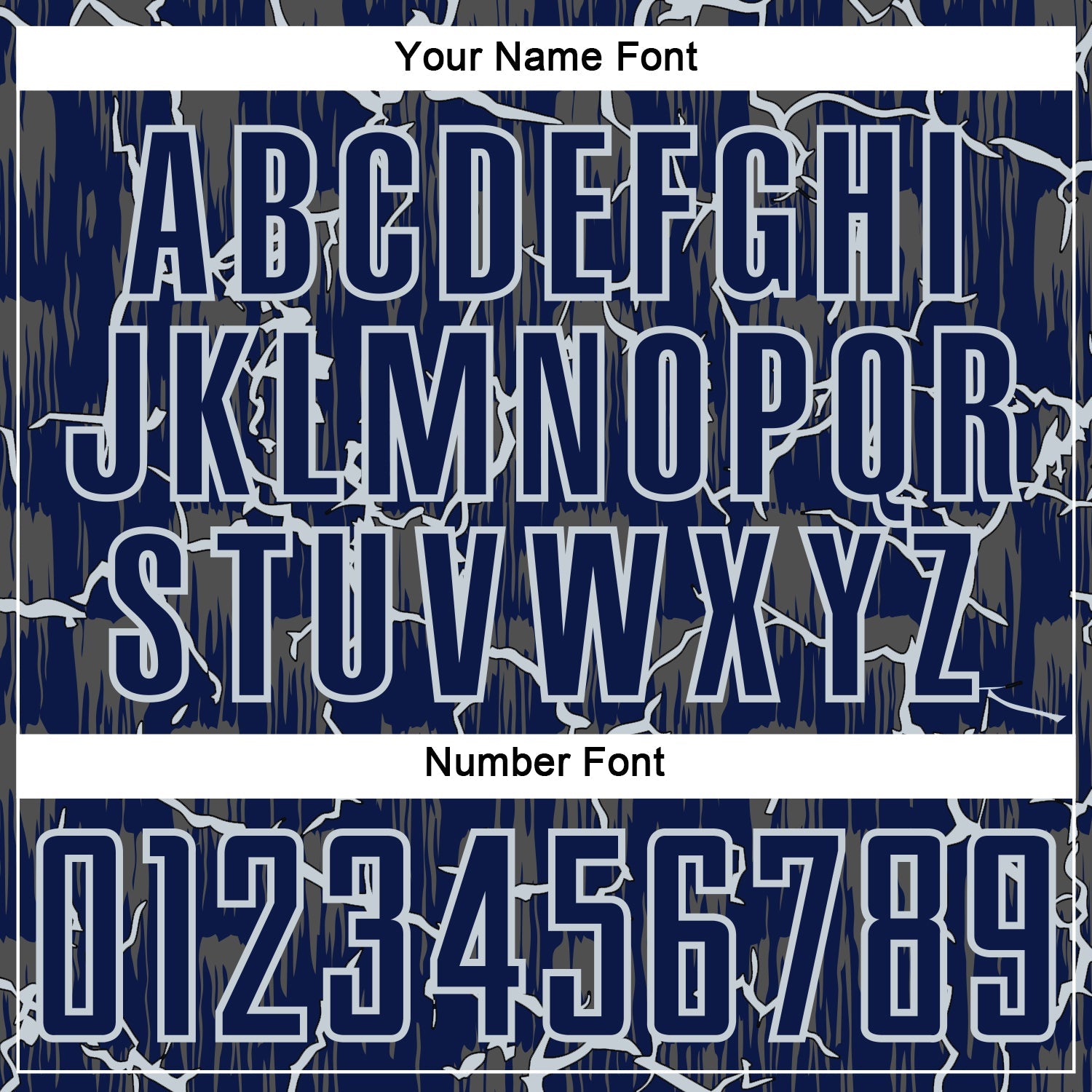 Custom Navy Silver Lightning Sublimation Soccer Uniform Jersey