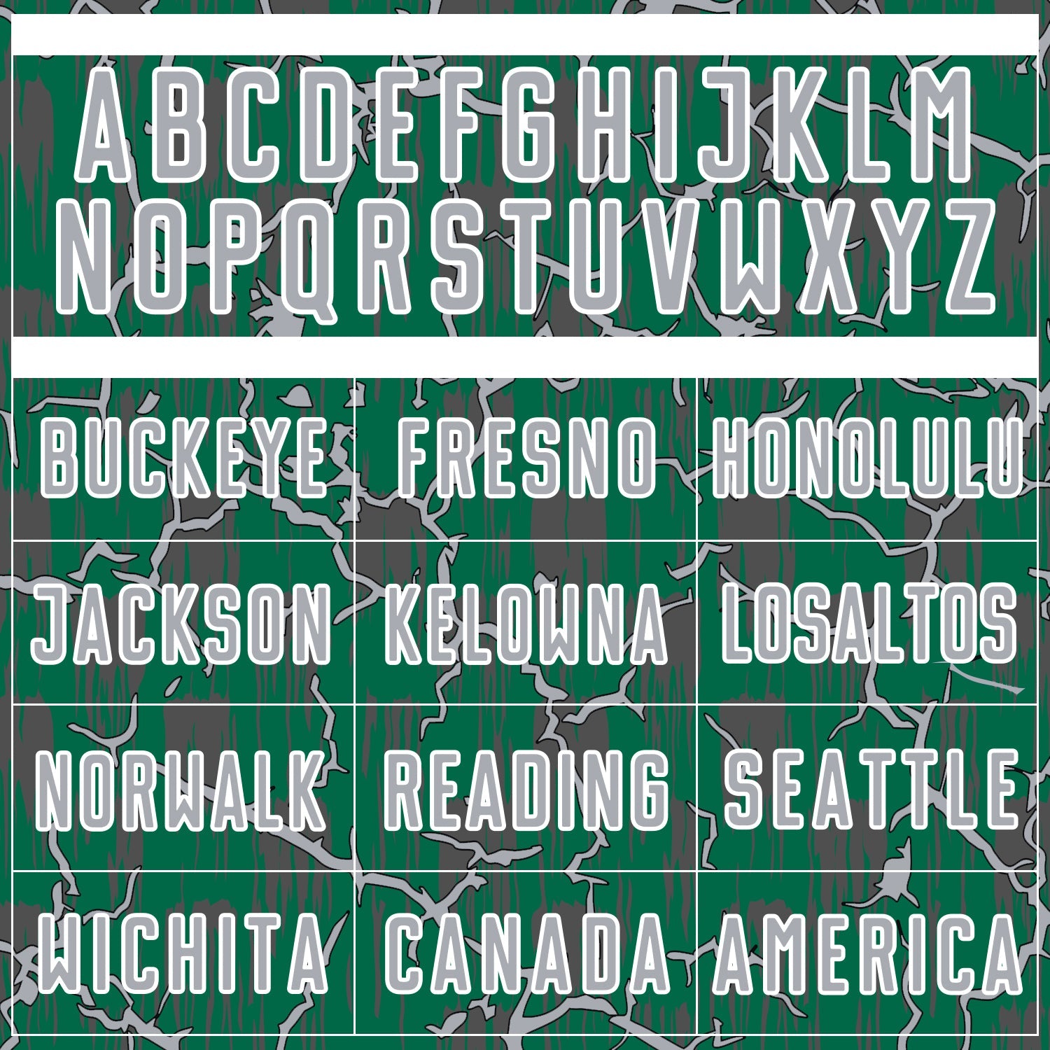 Custom Kelly Green Gray-White Lightning Sublimation Soccer Uniform Jersey