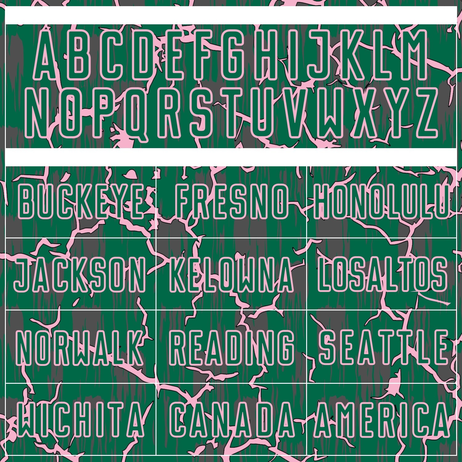 Custom Kelly Green Light Pink Lightning Sublimation Soccer Uniform Jersey