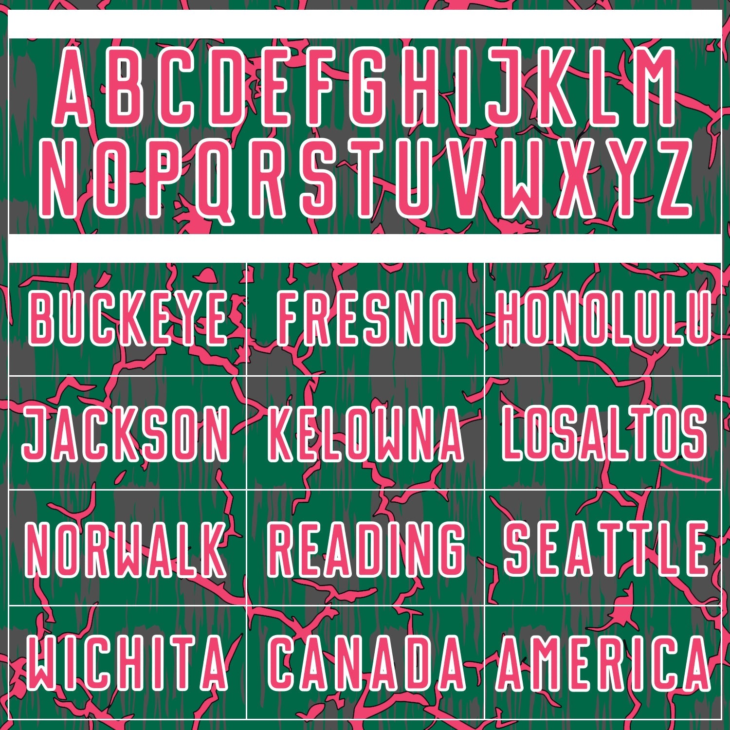 Custom Kelly Green Neon Pink-White Lightning Sublimation Soccer Uniform Jersey