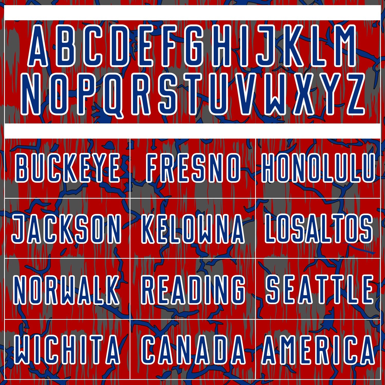 Custom Red Royal-White Lightning Sublimation Soccer Uniform Jersey