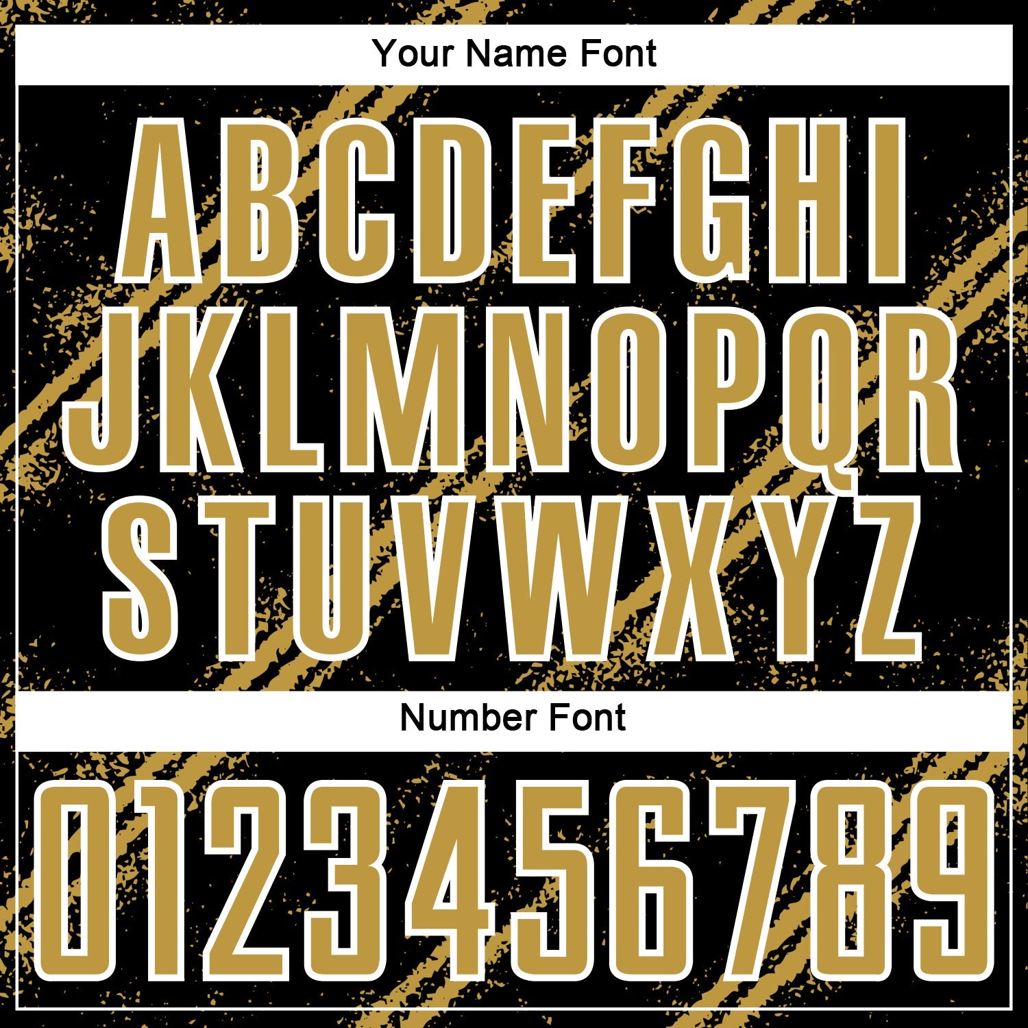 Custom Black Old Gold-White Abstract Fragment Art Splash Sublimation Soccer Uniform Jersey