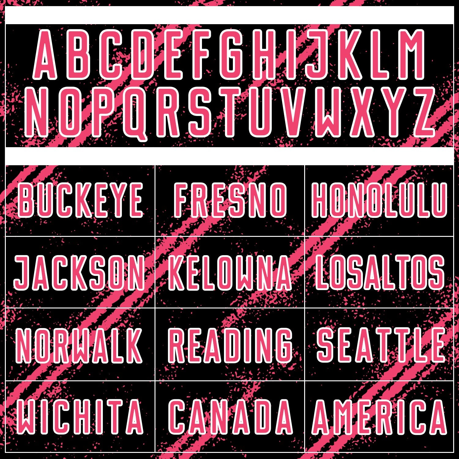 Custom Black Neon Pink-White Abstract Fragment Art Splash Sublimation Soccer Uniform Jersey