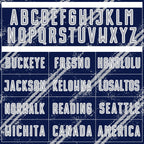 Custom Navy Gray-White Abstract Fragment Art Splash Sublimation Soccer Uniform Jersey