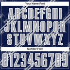 Custom Navy Gray-White Abstract Fragment Art Splash Sublimation Soccer Uniform Jersey