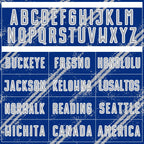 Custom Royal Gray-White Abstract Fragment Art Splash Sublimation Soccer Uniform Jersey