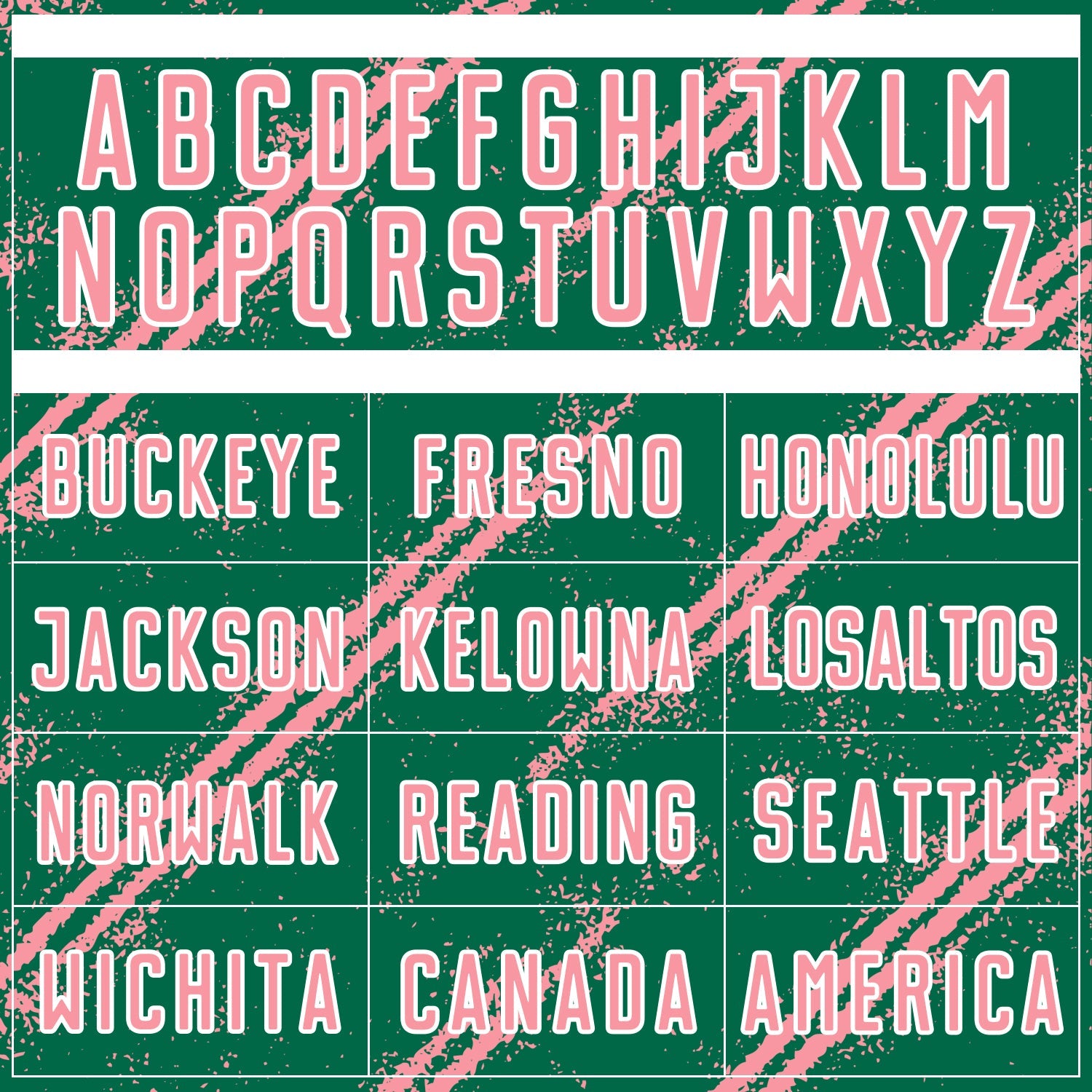 Custom Kelly Green Medium Pink-White Abstract Fragment Art Splash Sublimation Soccer Uniform Jersey