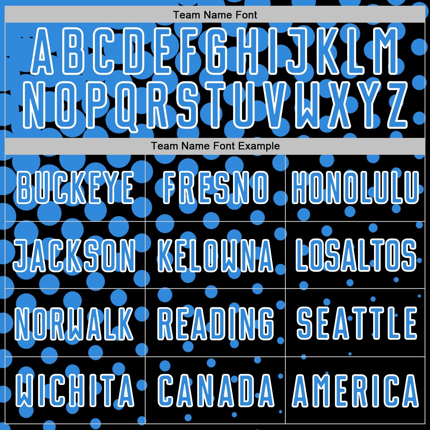 Custom Black Powder Blue-White Modern Polka Dot Sublimation Soccer Uniform Jersey