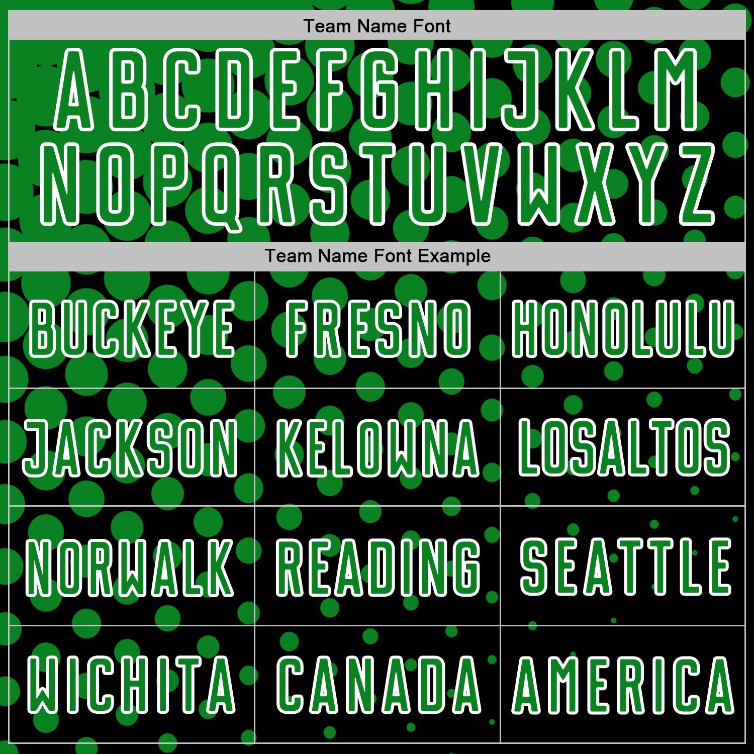 Custom Black Grass Green-White Modern Polka Dot Sublimation Soccer Uniform Jersey