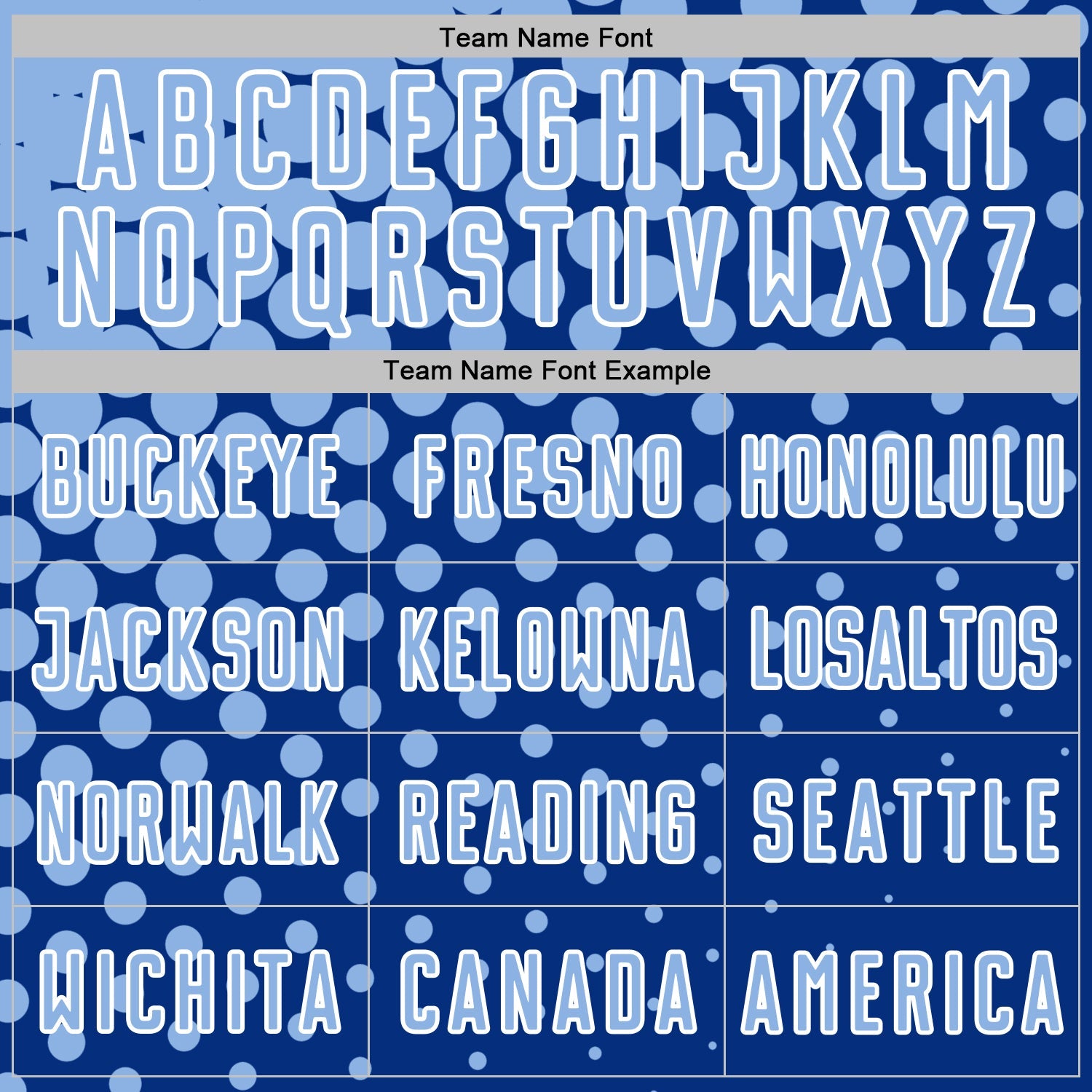 Custom Royal Light Blue-White Modern Polka Dot Sublimation Soccer Uniform Jersey