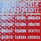 Custom Red Light Blue-White Modern Polka Dot Sublimation Soccer Uniform Jersey