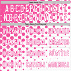 Custom White Pink Modern Polka Dot Sublimation Soccer Uniform Jersey