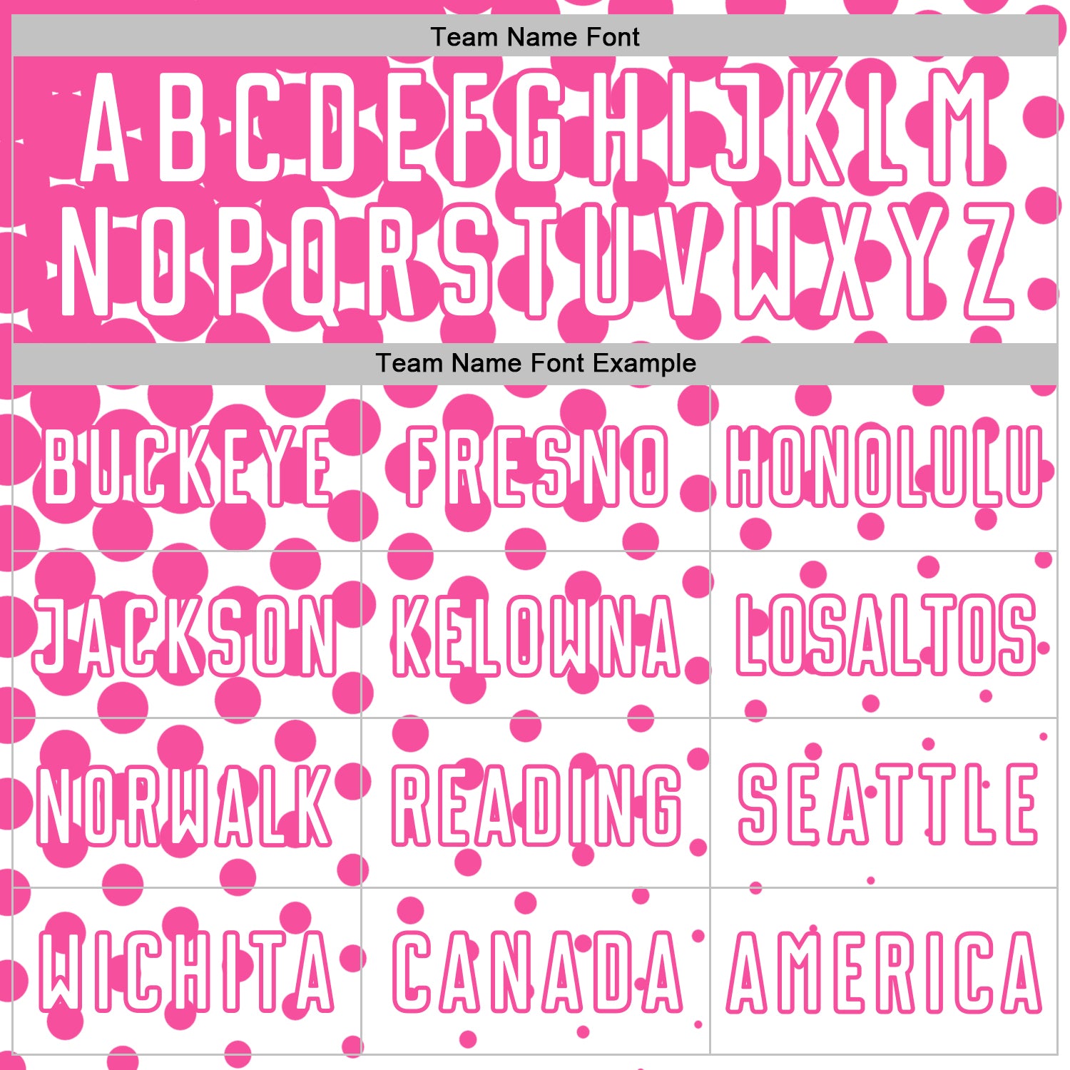 Custom White Pink Modern Polka Dot Sublimation Soccer Uniform Jersey