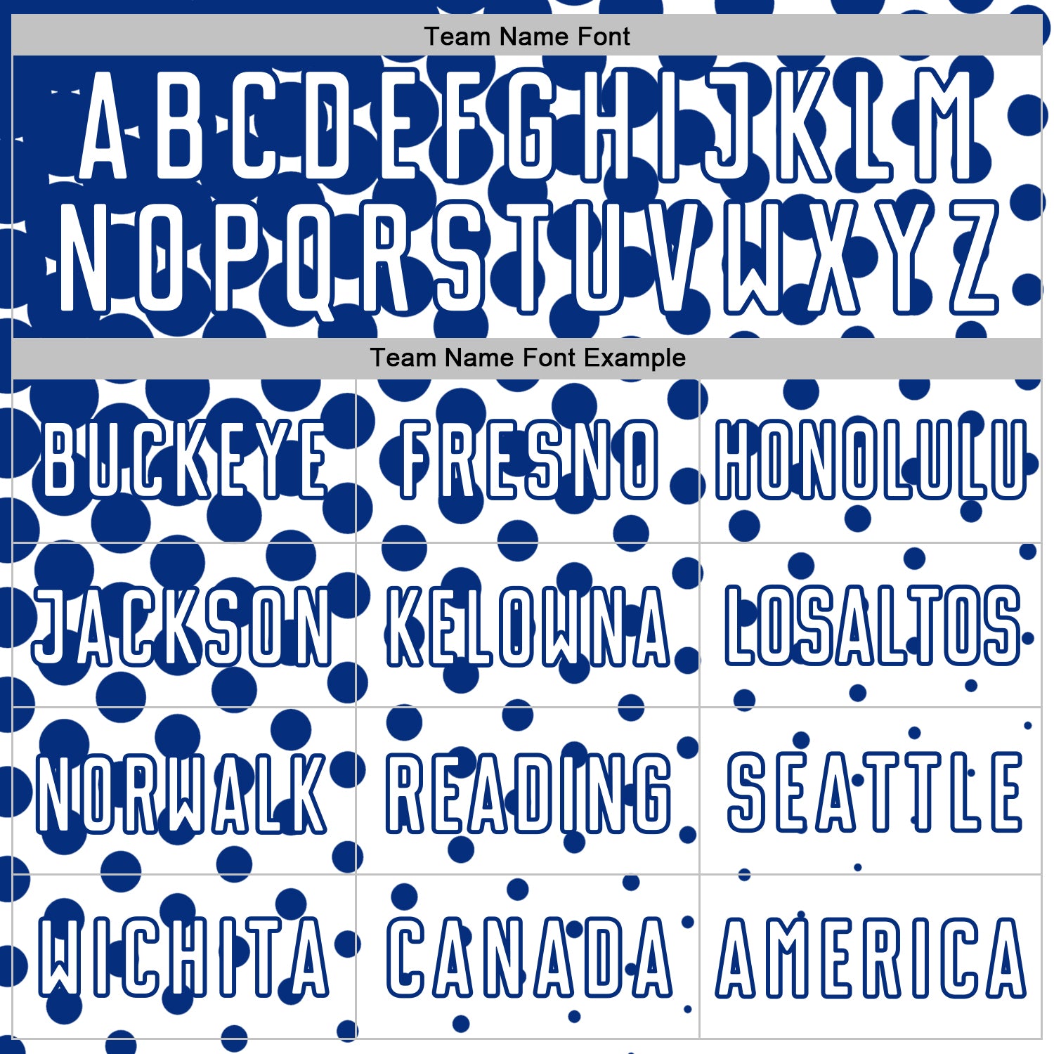 Custom White Royal Modern Polka Dot Sublimation Soccer Uniform Jersey